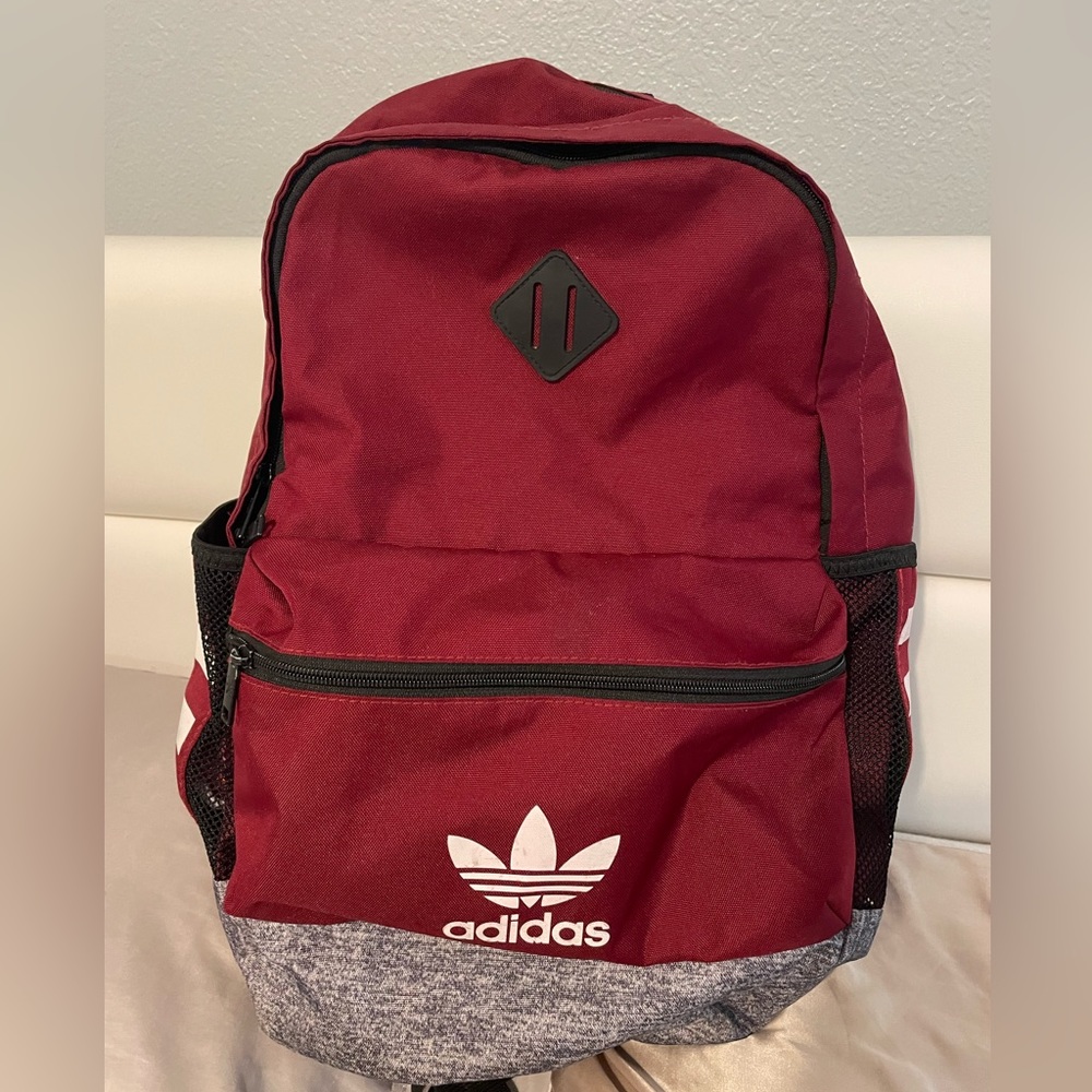 Maroon adidas originals backpack